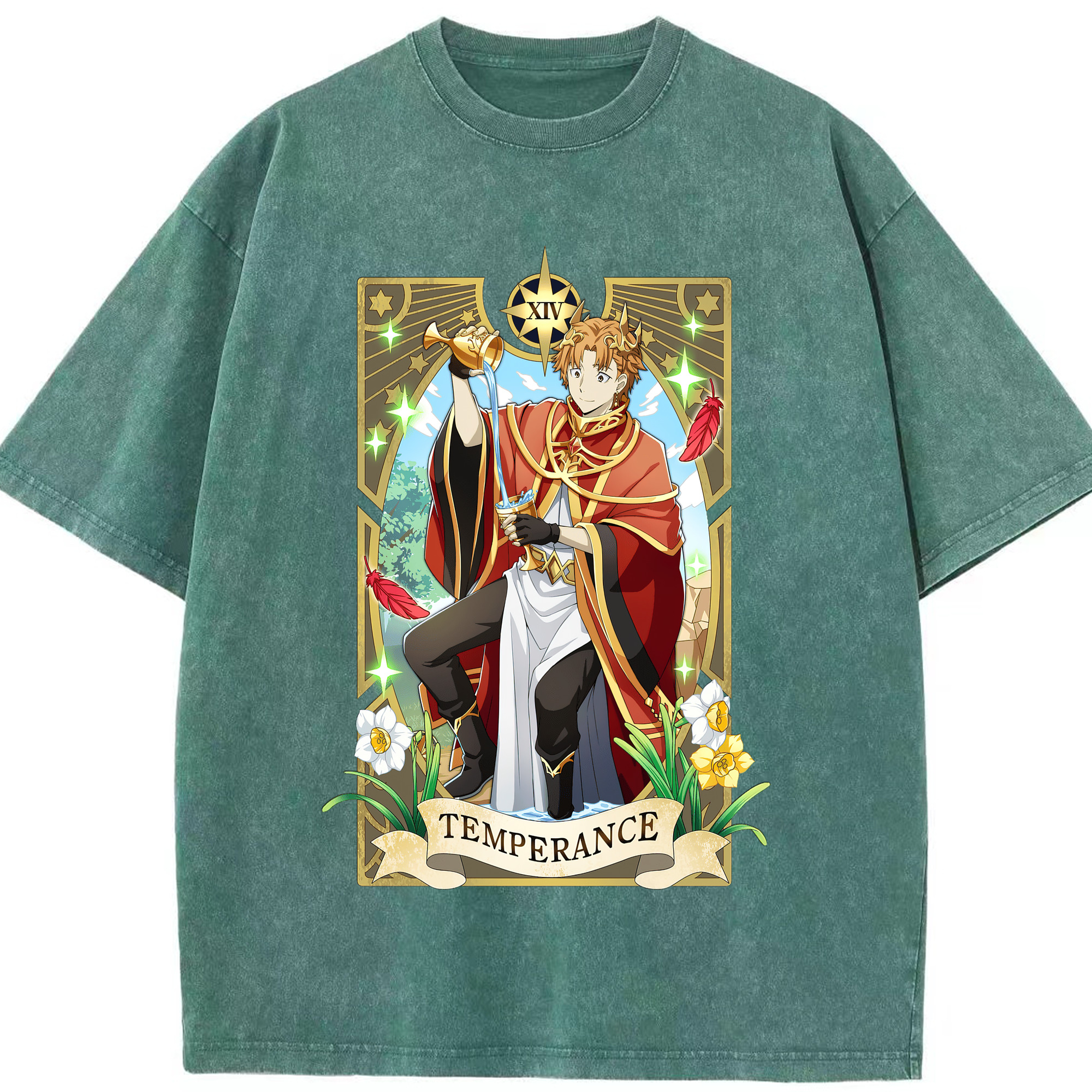 （画像用） 文豪ストレイドッグス Bungo Stray Dogs 綿100% ヴィンテージ風 半袖Tシャツ（フロントプリント）